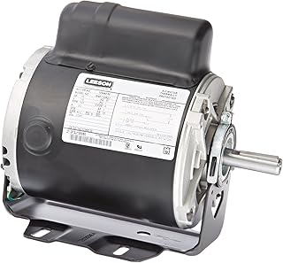 Leeson 103460.00 Instant Reversing Motor, 1 Phase, S56 Frame, 1/2HP, 1625 RPM, 115V Voltage, 60Hz Fequency