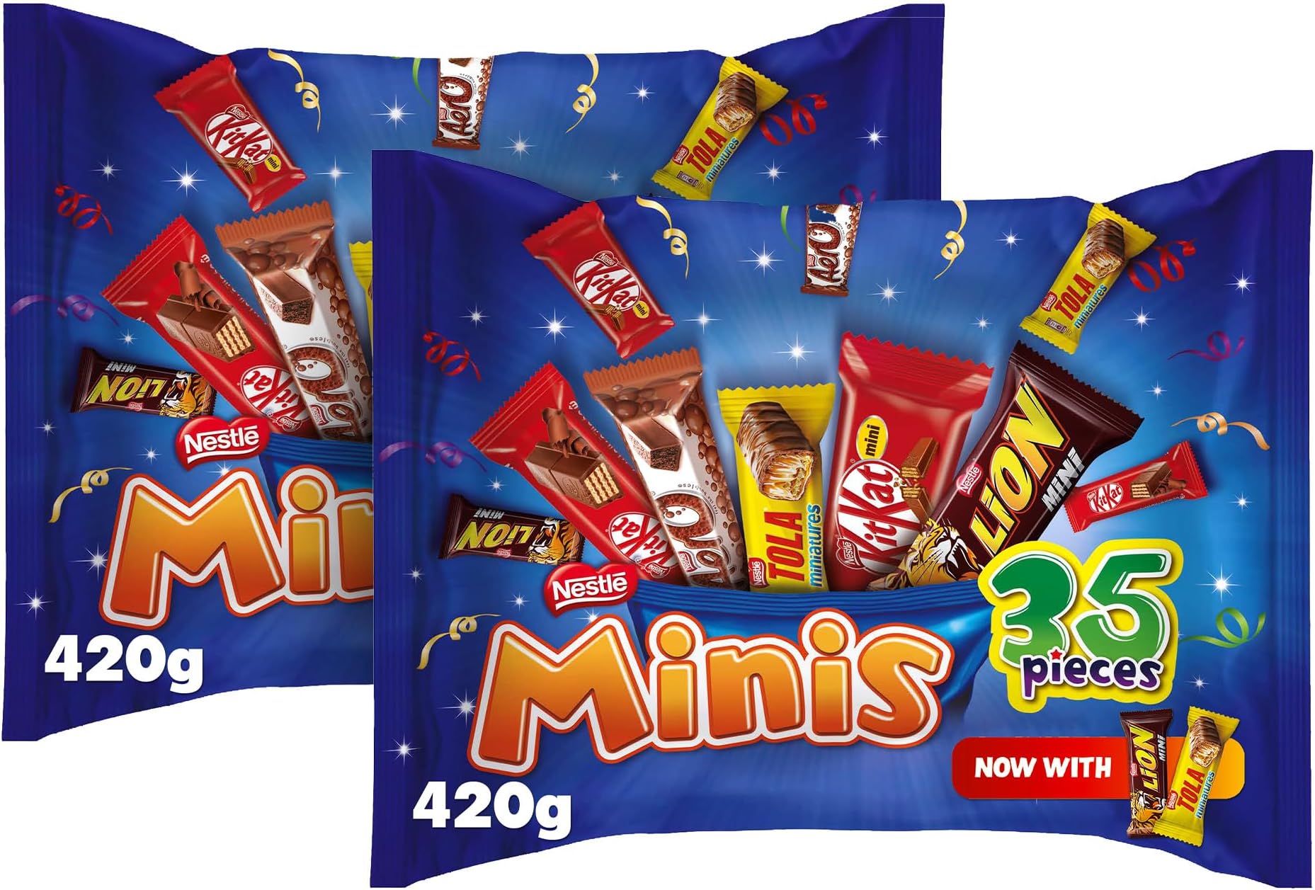Mini Mix Chocolate Bag Value Pack (420g x 2)