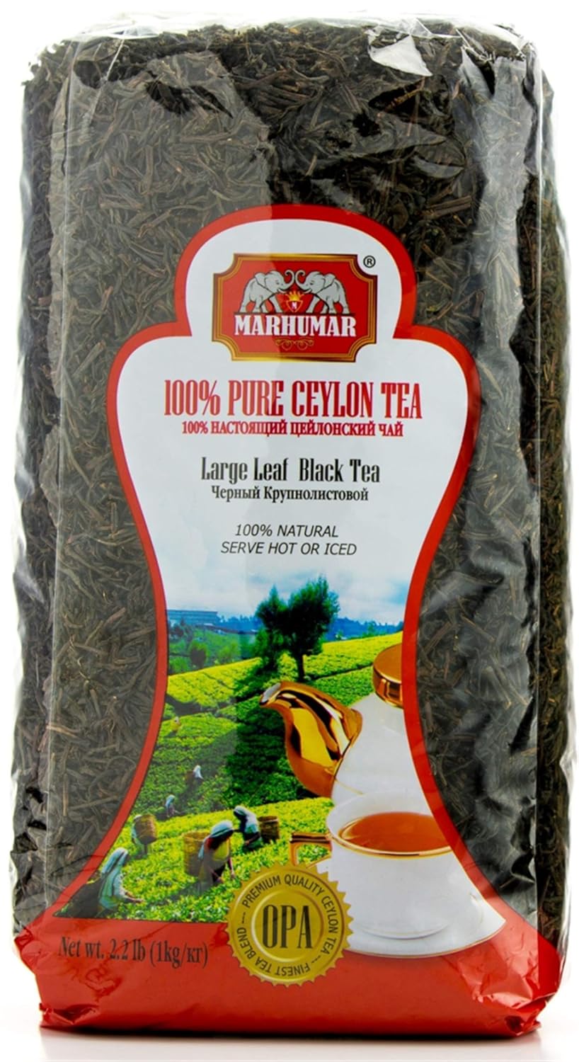 Marhumar Large Leaf Black 100% Pure Ceylon Tea (2.2Lb)