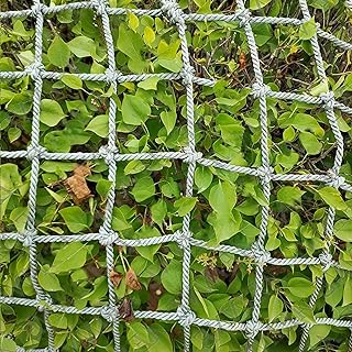 Outdoor Climbing Net for Kids，Playground Safety Net Rope Ladder 20cm Mesh，Truck Trailer Heavy Duty Cargo Net Also for Fence Decor丨 Balcony Banister Stair Protection(Size:1.5m*7m)