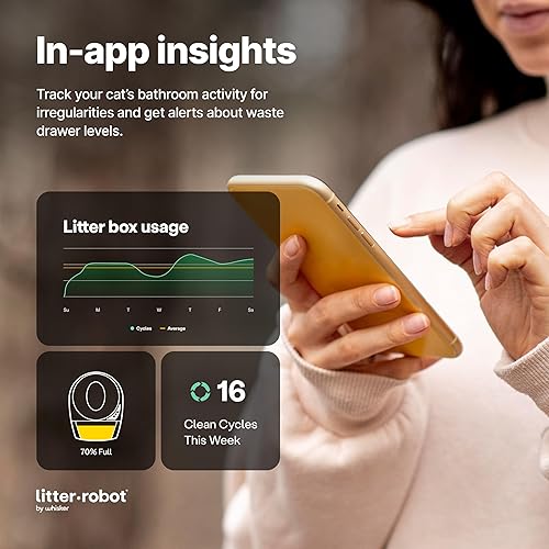 Miniatura 4 de Litter-Robot 3 rampas por Whisker, rampa gris para caja de arena, ajuste personalizado, reduce el seguimiento, adecuada para gatos pequeños