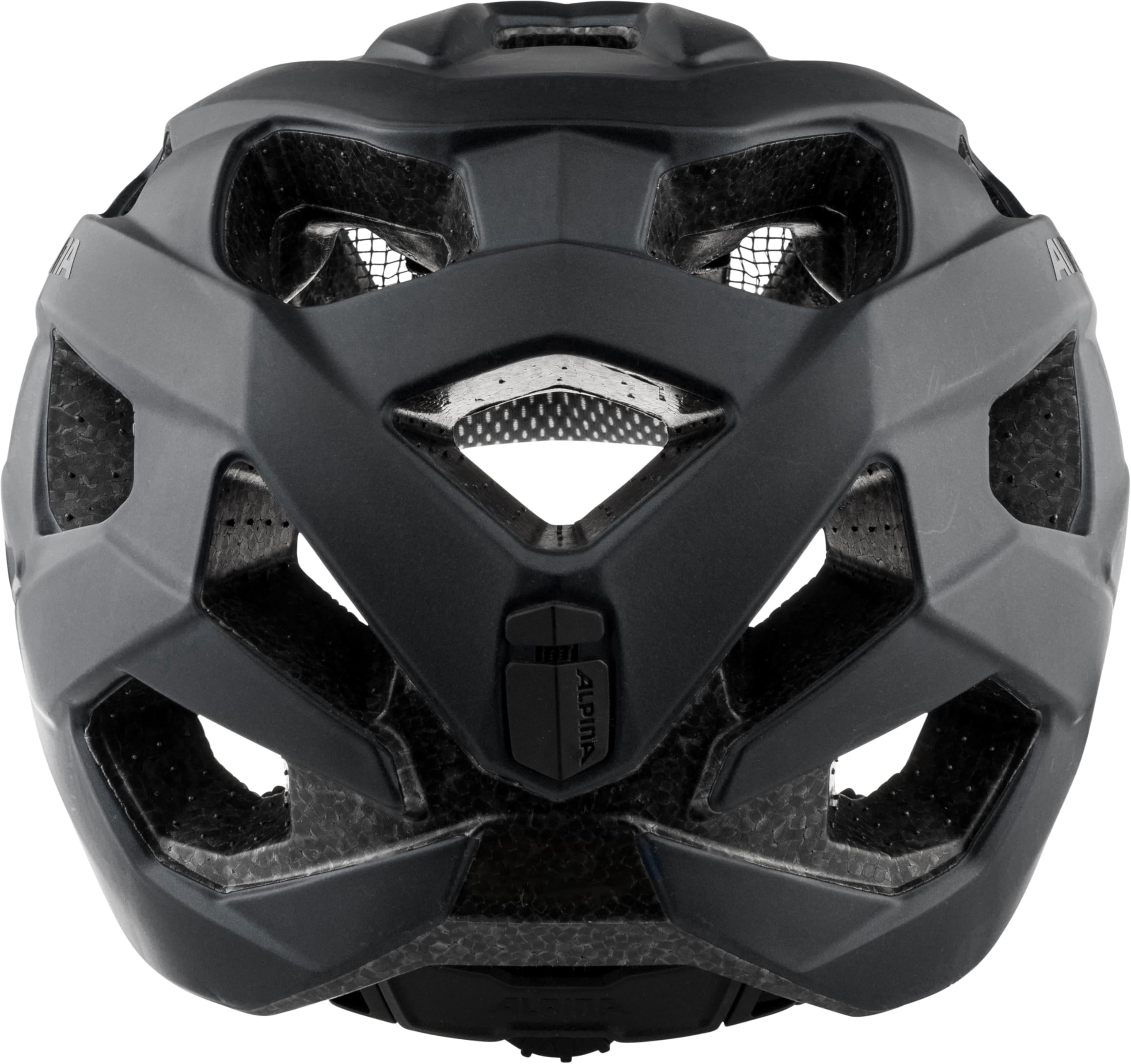 ALPINA ANZANA - Casco de Bicicleta para Adultos - Black Matt - 52-57 cm