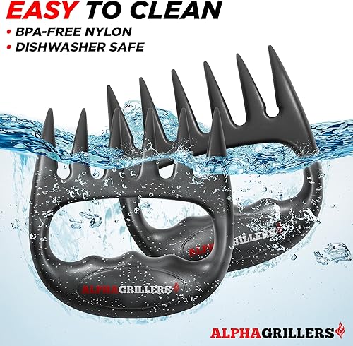 Miniatura 5 de Alpha Grillers Garras trituradoras de carne, regalos de elefante blanco para adultos, accesorios para ahumadores, regalos para hombres, él papá,