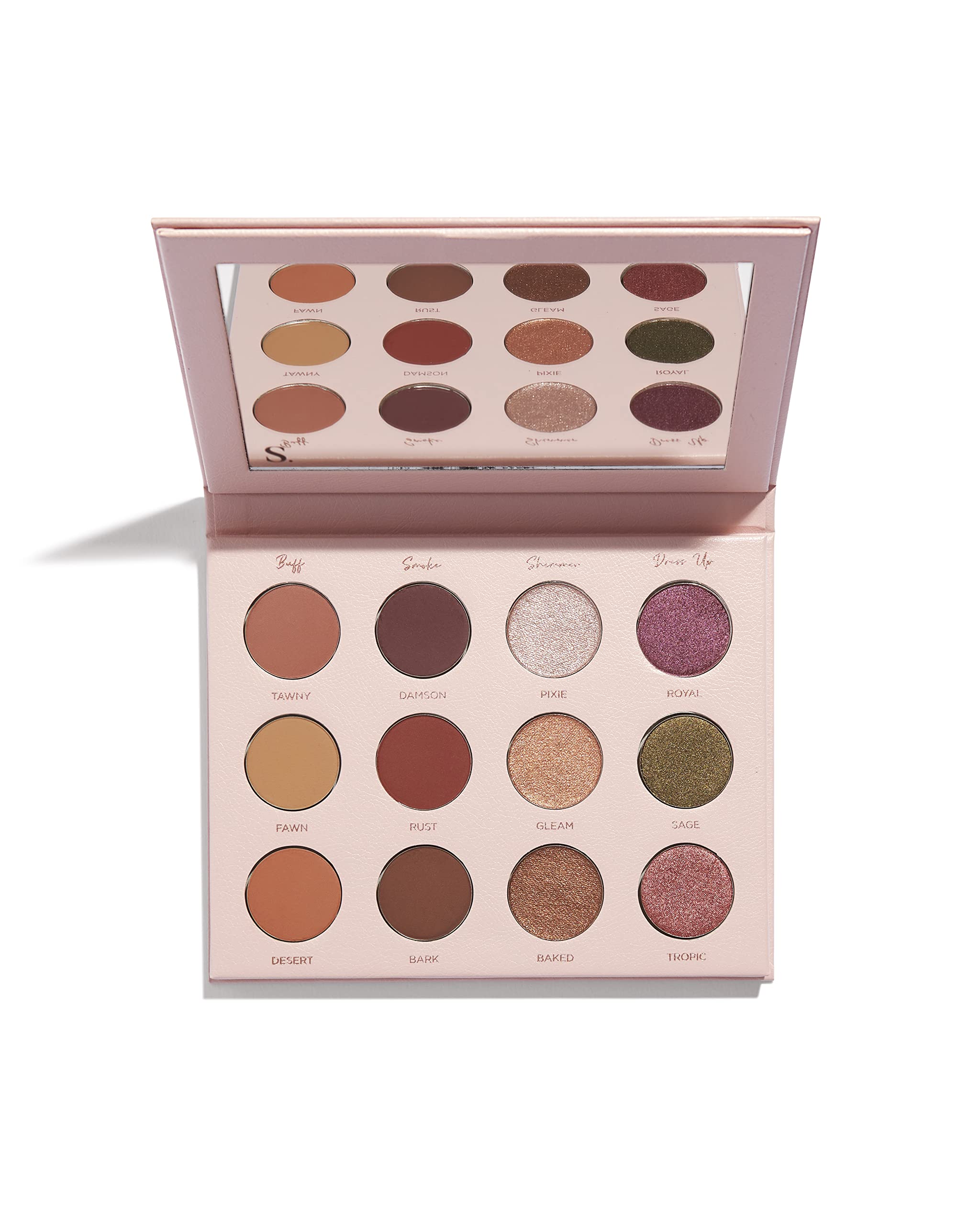 Sultry Stories 12 Shade Eyeshadow Palette by Sculpted by Aimee - Matte, Shimmer, Metallic, Vegan-Friendly and Cruelty Free Eyeshadow