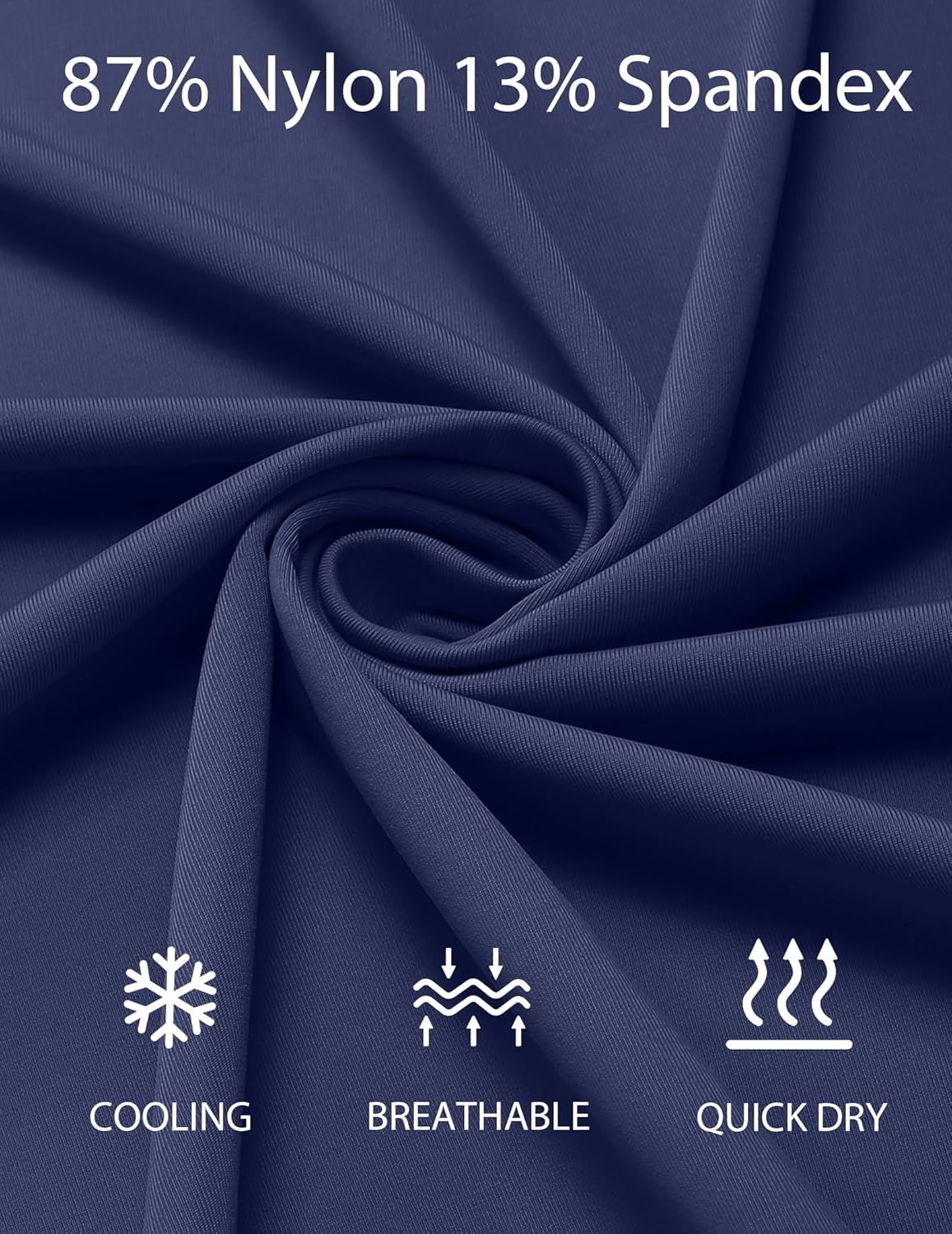 COOFANDY Mens Tank Top UPF 50+ Quick Dry Sleeveless Shirts Summer Workout Muscle T Shirt Cool Swim Beach Top - Image 5