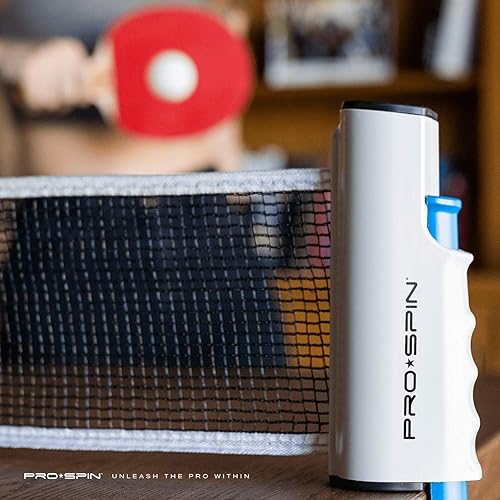Miniatura 8 de PRO SPIN Retractable Ping Pong Net  72" Table Tennis Net with Clamps  Portable Ping Pong Net for Any Table  Includes Custom Mesh Storage Bag