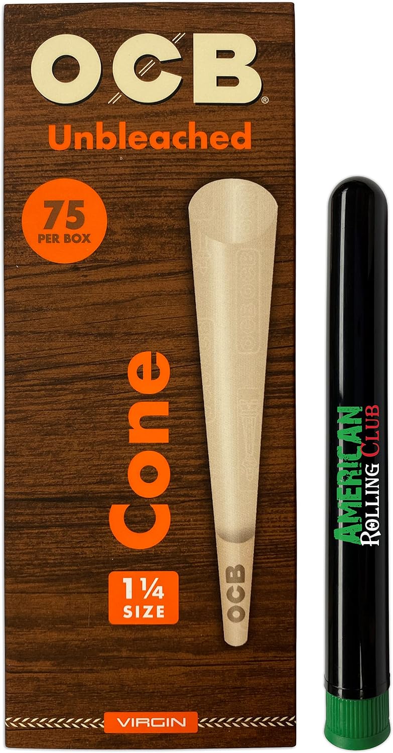 OCB Virgin Pre Rolled Cigarette Paper Cones | 1¼ Nigeria