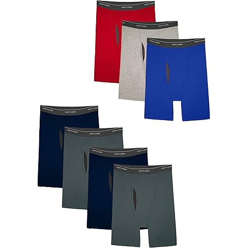 Fruit of the Loom Men's Coolzone Boxer Briefs (Assorted Colors)