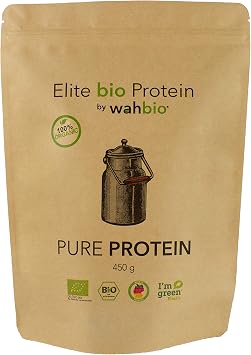 100% Organic Protein | Flavor Pure Protein | 4 Components Organic Protein Powder | Whey | Casein | Egg | Soy | Organic Protein Powder Without Sugar, sweeteners, additives.