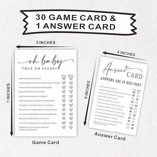 Miniatura 10 de Tarjetas de Baby Shower Word Scramble  Juego de fiesta minimalista y actividad  Tarjetas de juego de 5 x 7 pulgadas, juego de revelación de género,