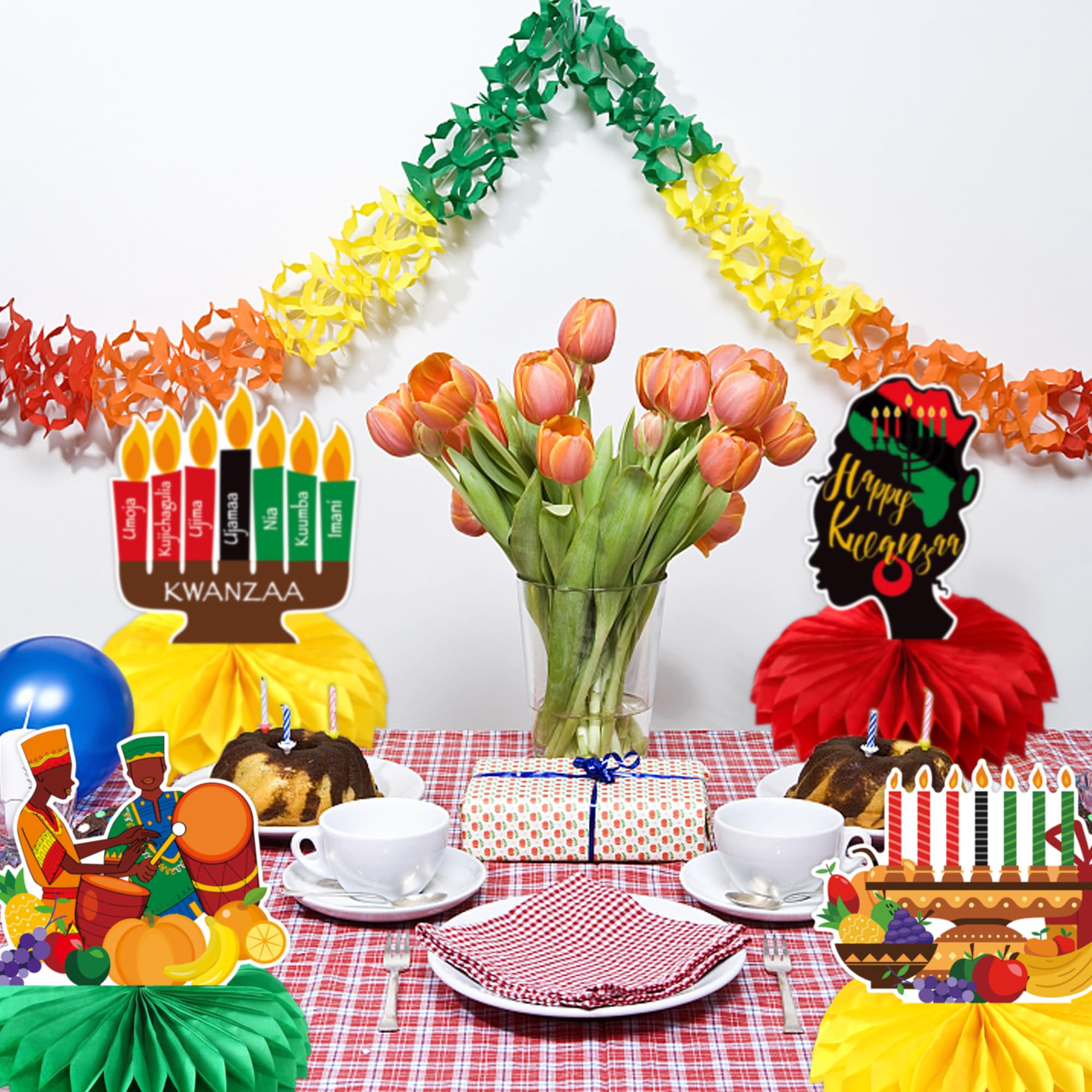 African Centerpieces Ideas