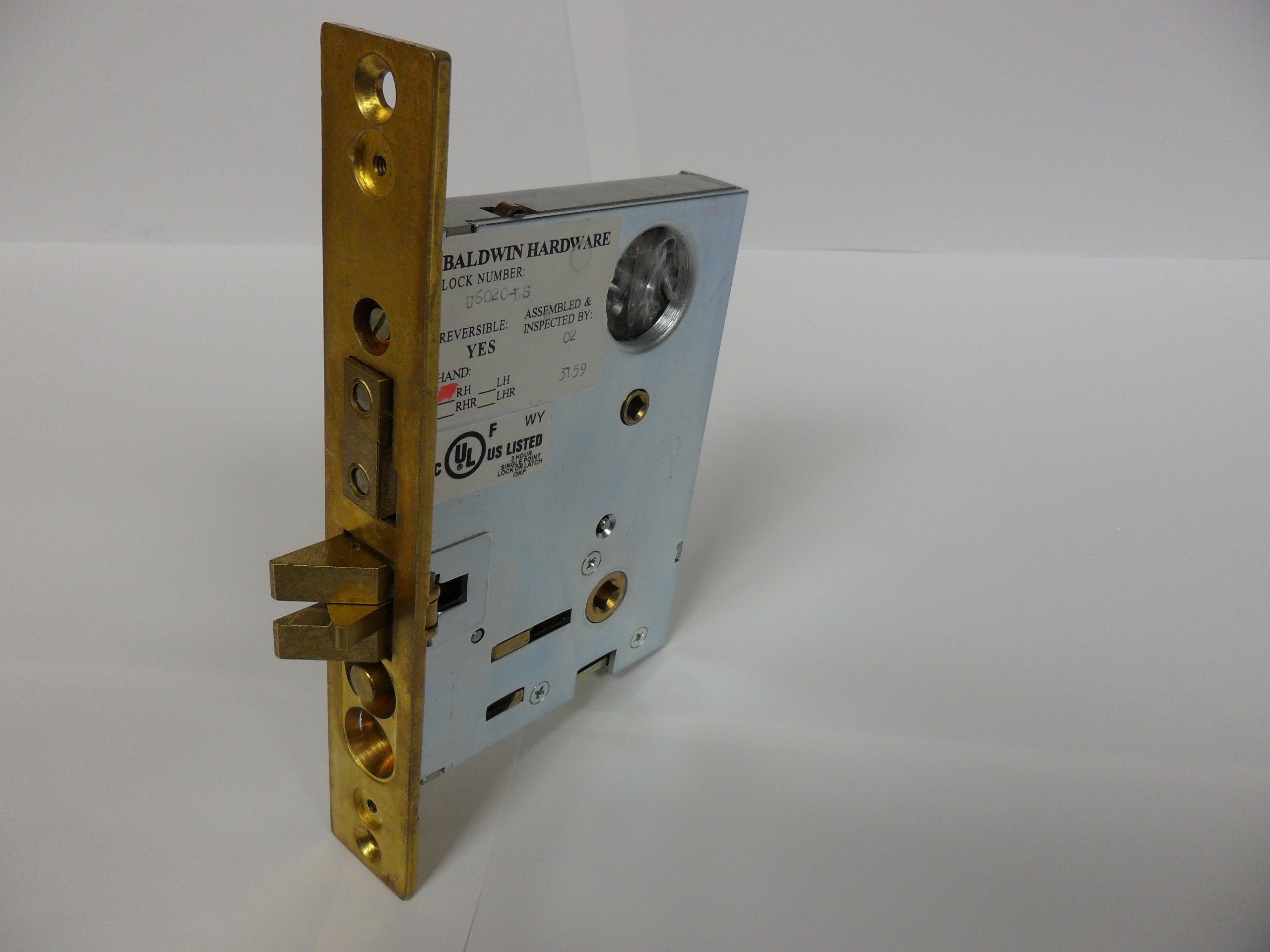 Baldwin 6021.260.RLS 2.75 BS ENT HDL MRT.LCK