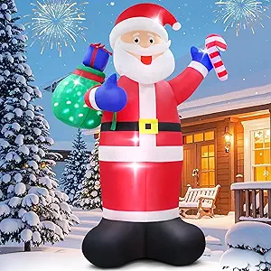 Inflatable Santa Claus Outdoor, 8 FT Christmas Blow Ups