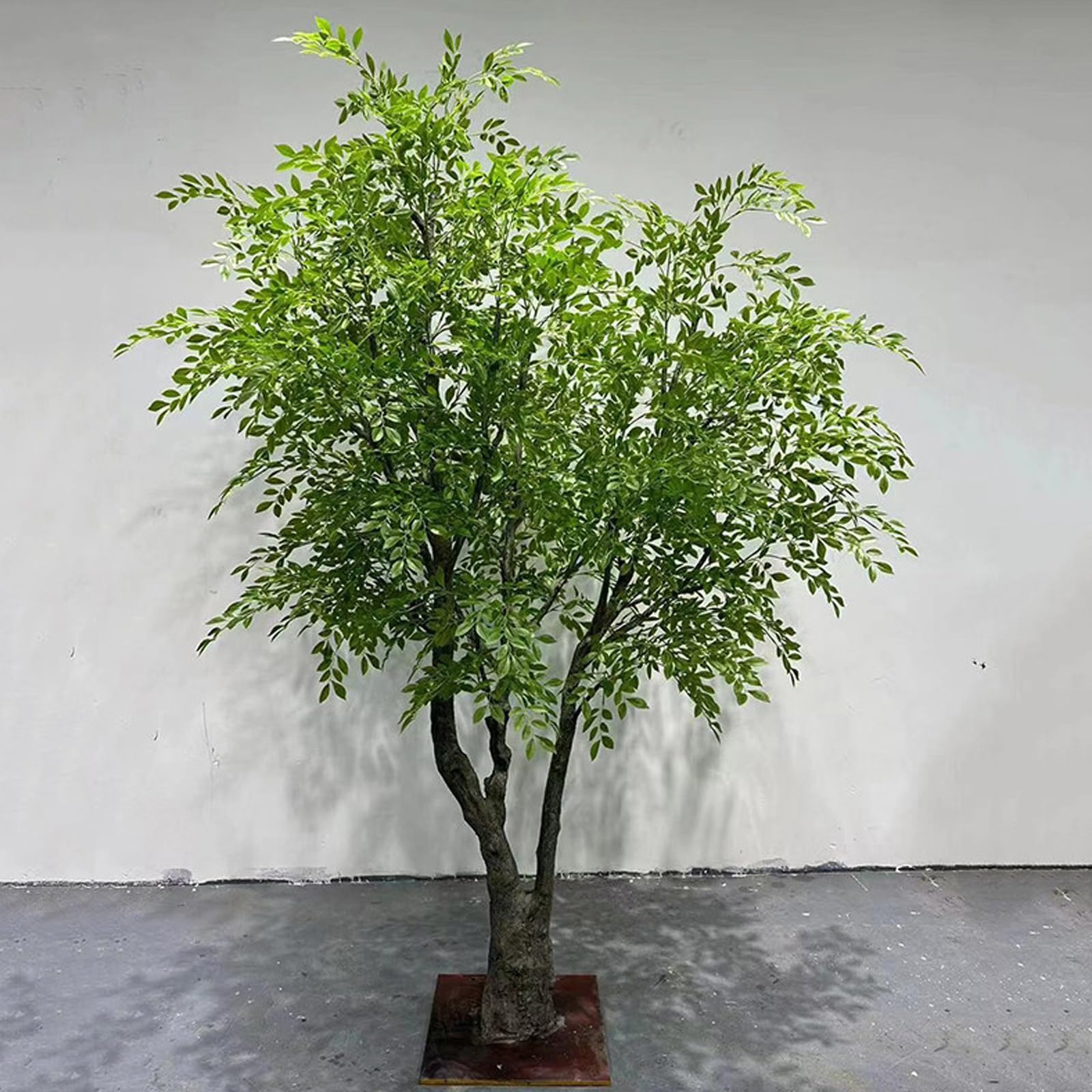 Lifelike Artificial Banyan Tree, Large Realistic Artificial Tree, for Indoor & Outdoor Home Office Party Decor(5x5m)