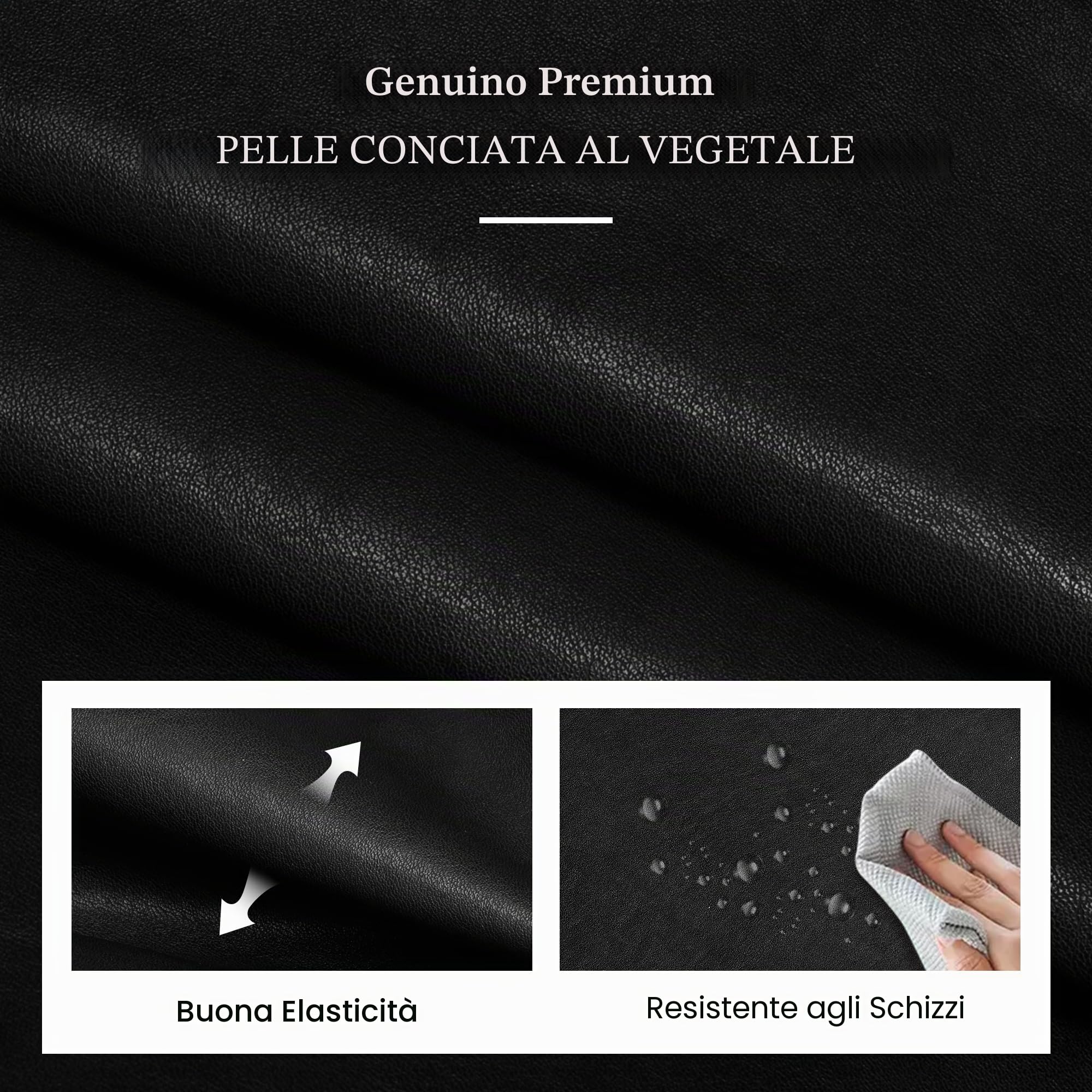 befen Borsa Tote in Vera Pelle per Donna, Borsa da Lavoro con Zip e Scomparto per Computer 15,6"