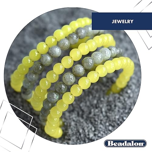 Miniatura 7 de Beadalon Remembrance - Alambre de memoria de acero inoxidable, redondo, collar, brillante, 1 oz, aprox. 36 bobinas