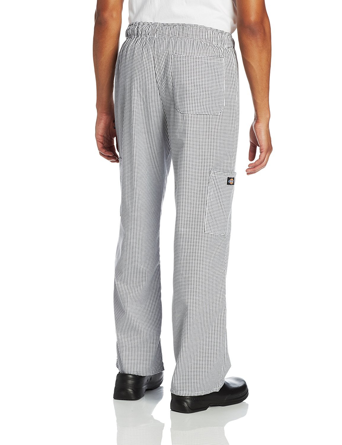 Dickies Unisex Cargo Baggy Cargo Chef Pant, Houndstooth, X-Large