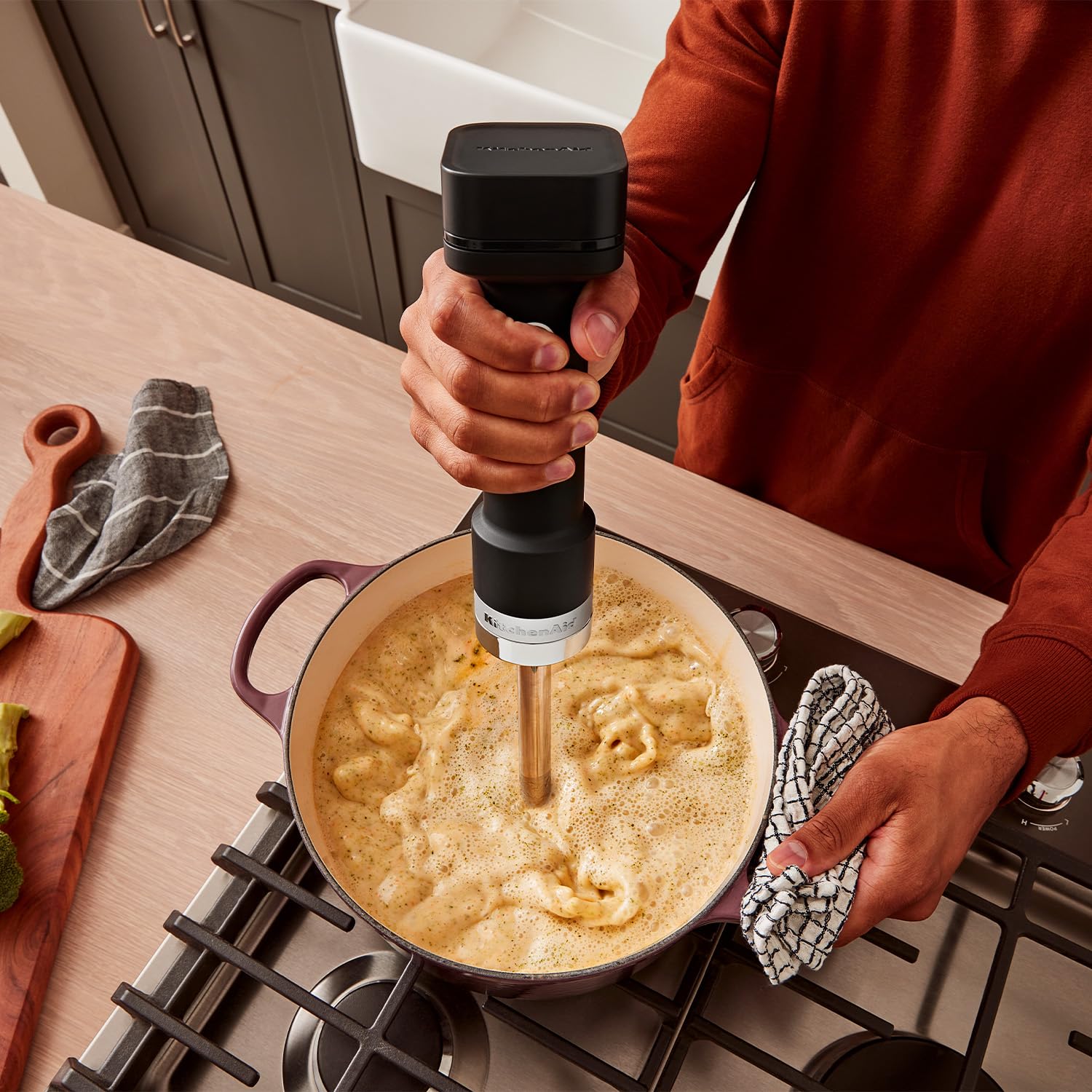 KitchenAid GO - DRAADLOZE HANDBLENDER ZONDER BATTERIJ - 5KHBRV00BM