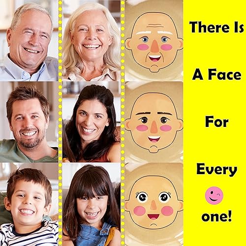 Miniatura 5 de XIBORO BYEM Haz un plato facial para niños (platos x 2) Platos quisquillosos de diseño canadiense, irrompibles, aptos para microondas y