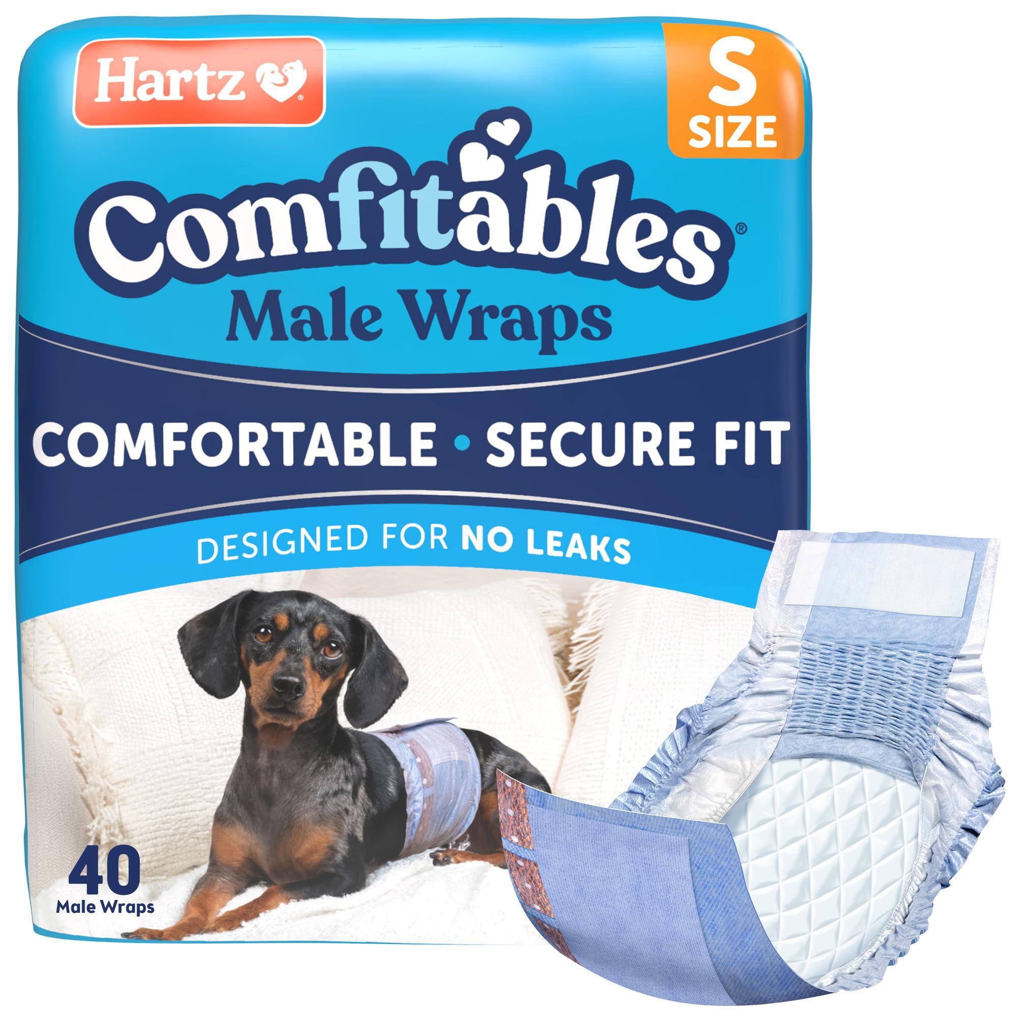 Hartz Comfitables Disposable Male Dog Wraps