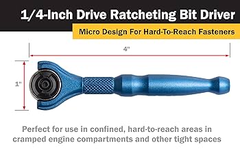 Amazon.com: Titan 11317 1/4-Inch Drive x 4-Inch 90-Tooth