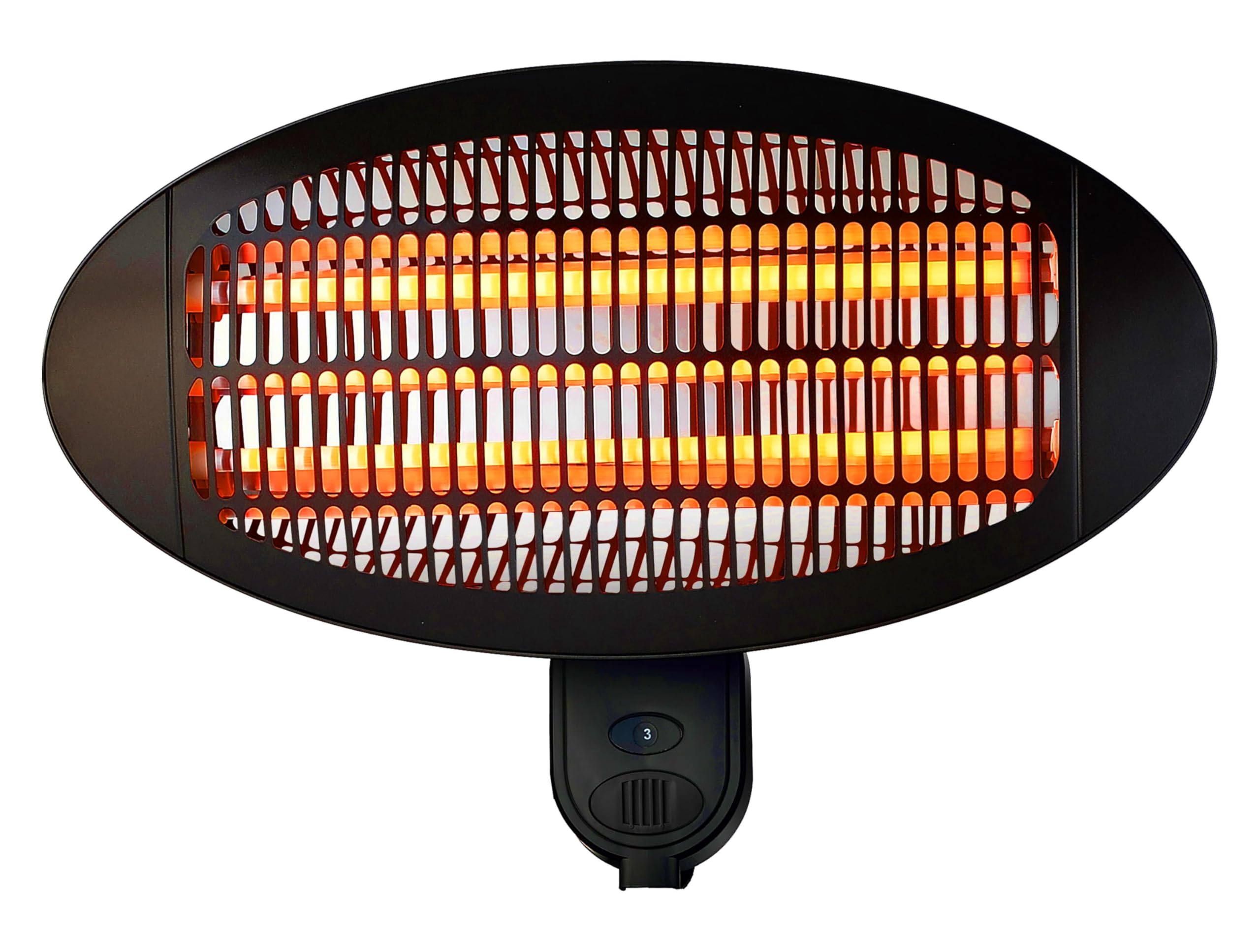 Riscaldatore alogeno da parete per esterni 2000W HEATY EX2000 WALL Purline