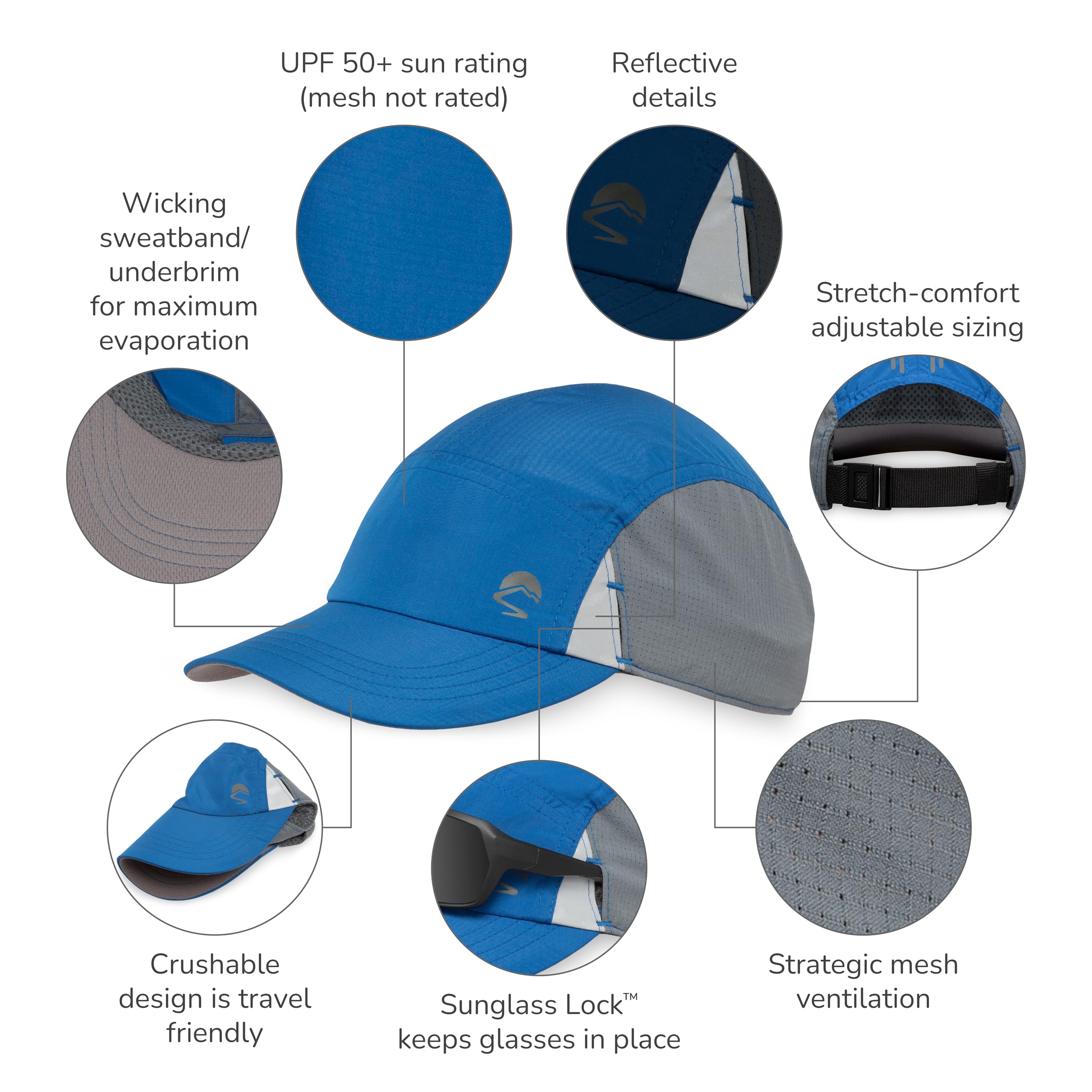 Sunday VaporLite Stride Cap Casquette unisexe