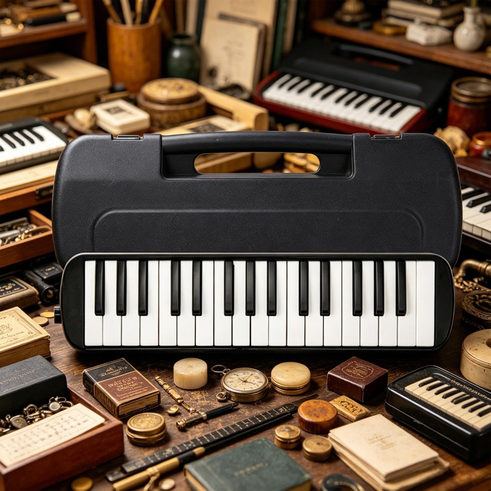 Melódica Instrumento Juguetes De Percusión Para Principiantes De 32 Teclas | Instrumentos Geniales Para Adolescentes Chicos Hombres Educación Aula Hogar Viajes