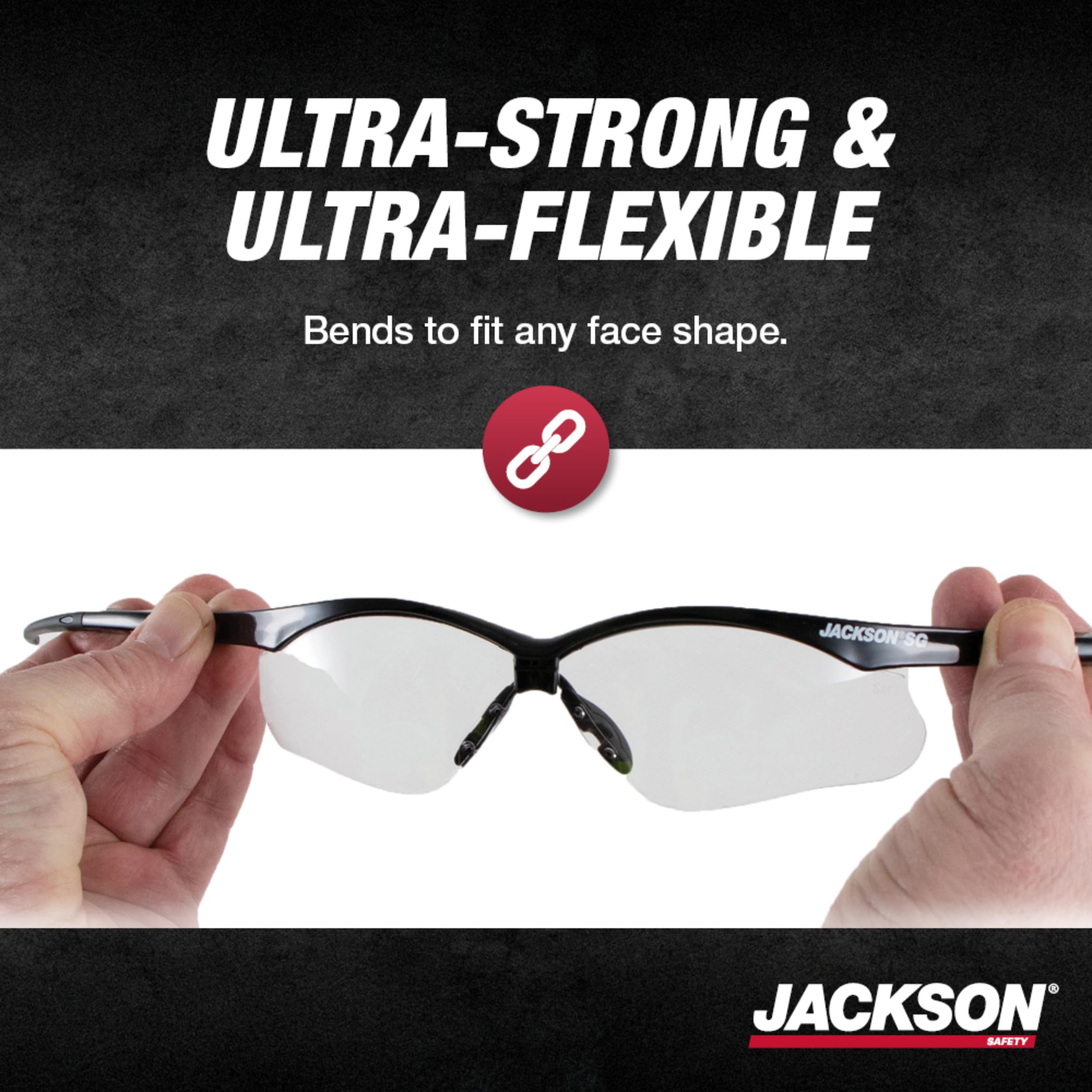 Jackson Safety 3-Pack SG Safety Glasses for Men & Women - ANSI Z87.1 — Amazon image 4