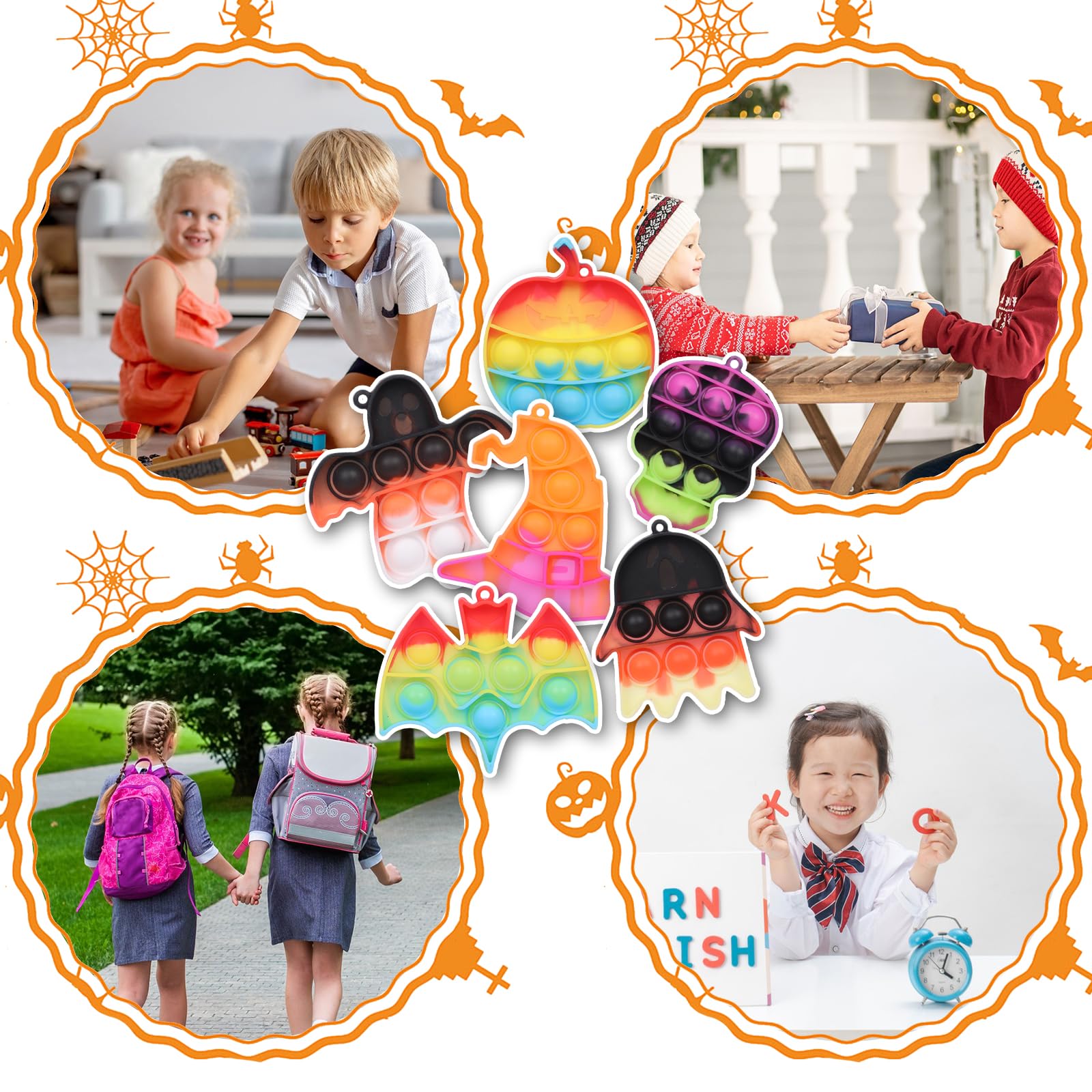 Jiusely Halloween Mini Pop Fidget Toys - Image 4
