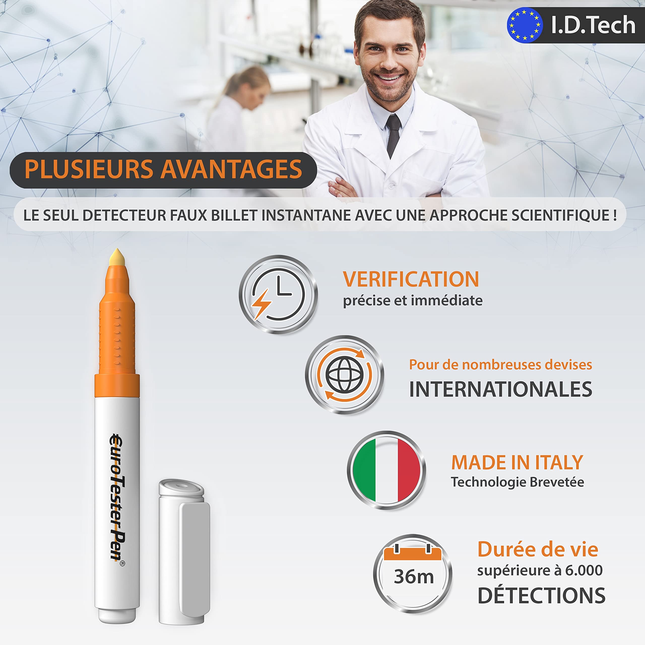 10 Pièces Stylo Détecteur de Faux Billets, Professionnel Stylo Billet Banque Faux, pour Dollar Américain, Euro, Livre, Yen, Won us,et Toutes Les Principales Devises Internationales,Adapté Aux Magasins 10 Pièces Stylo Détecteur de Faux Billets, Professionnel Stylo Billet Banque Faux, pour Dollar Américain, Euro, Livre, Yen, Won us,et Toutes Les Principales Devises Internationales,Adapté Aux Magasins