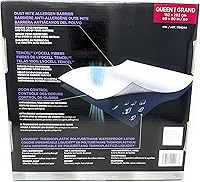 Vista 4 de Protect-A-Bed Protector de colchón – Impermeable, transpirable, Tencel Lyocell Top – Disponible en tamaños Queen y King (Queen)