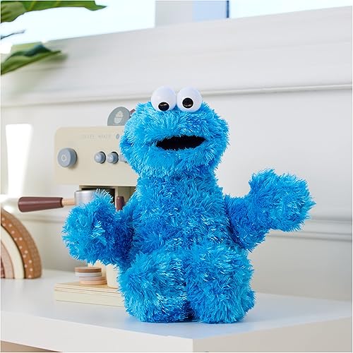 Miniatura 3 de Barrio Sésamo Plush Cookie Monster 12 pulgadas Azul