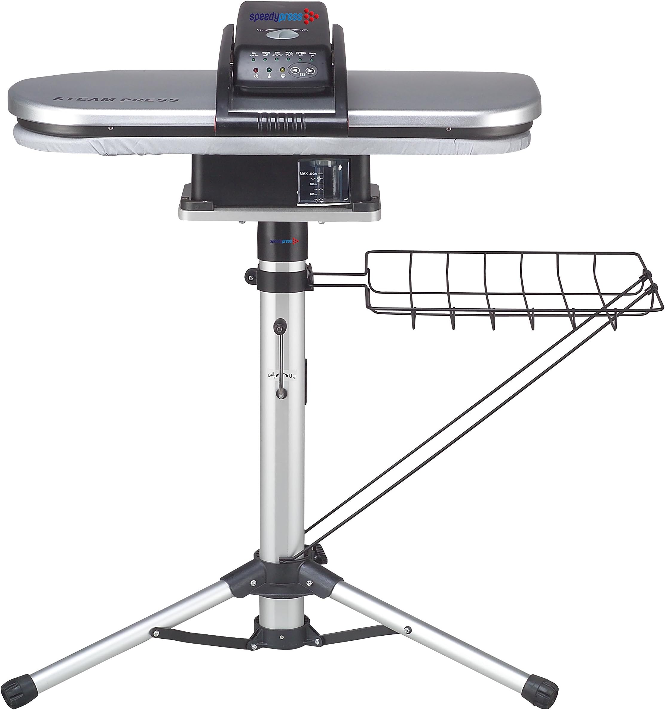 HOMETRONIX Electronic Steam Iron Press 63 cm 1600 Watt 38 Jet Stream