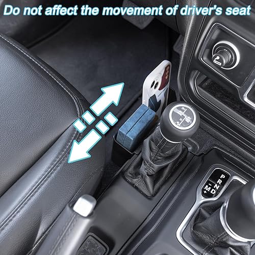 Miniatura 7 de PIMCAR Accesorios interiores compatibles con Jeep Wrangler JLJLU 2018-2024 y Gladiator JT Truck 2020-2023, incluyendo organizador de consola central