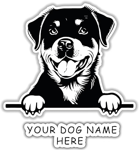 Miniatura 80 de Personaliza la calcomanía de mascota con el nombre de tu perro Calcomanías de mascotas dibujadas personalizadas para tu automóvil, camión, SUV