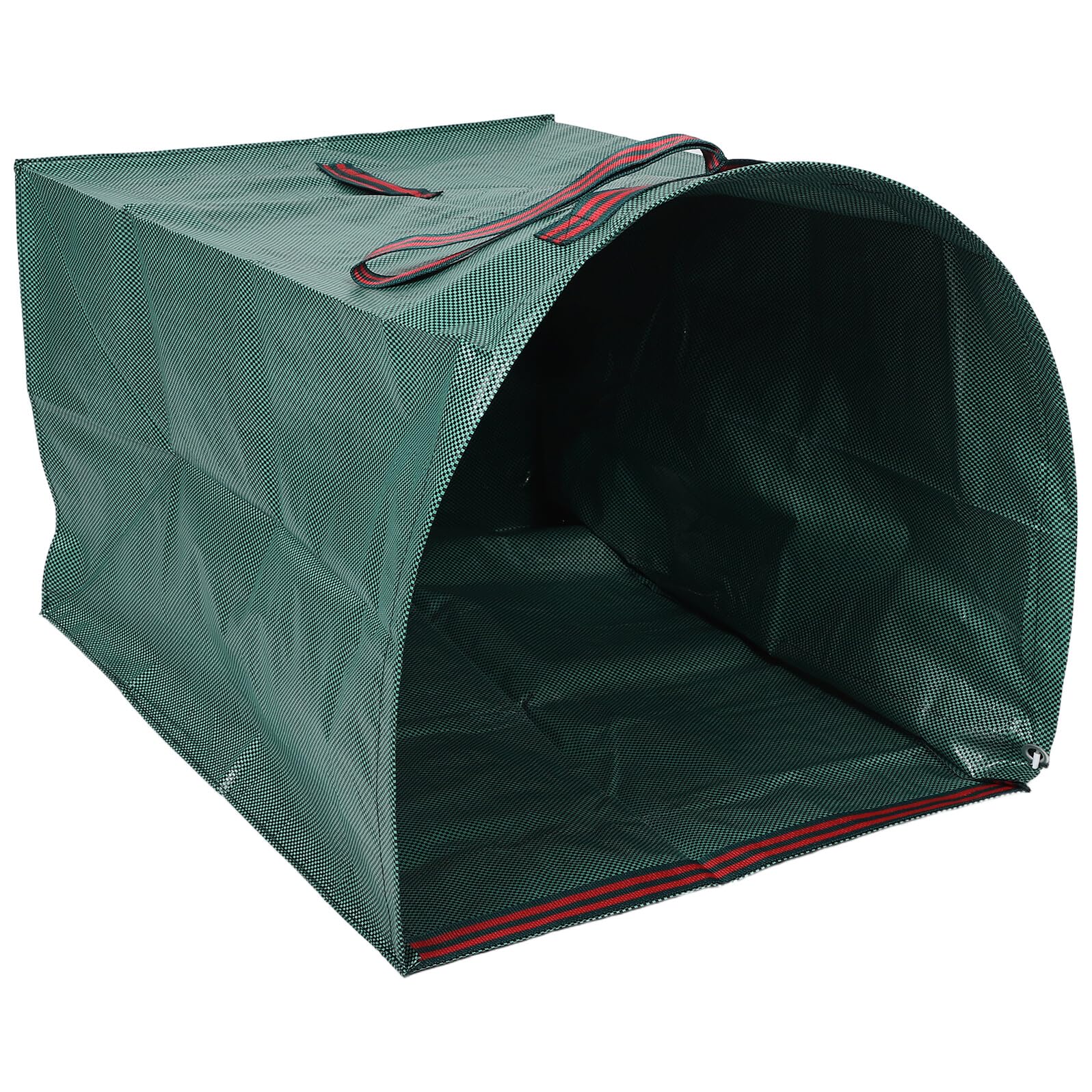 Sac poubelle de jardin 200L plastique vert réutilisable pour branches et végétaux