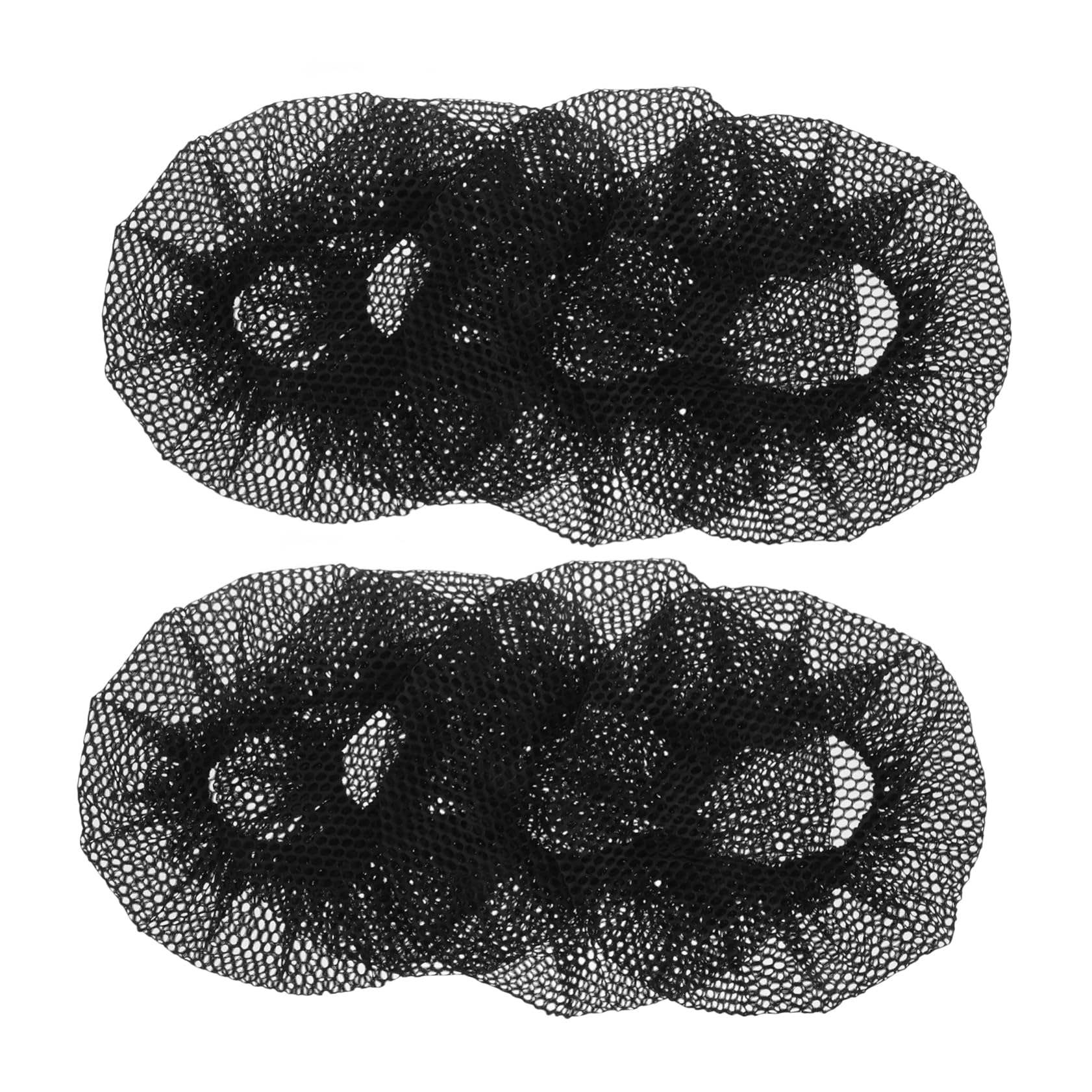 FOMIYES Stylish Hairnets for Sleeping 12 Pack Elastic Head Caps for Tidy Braids Long Hair Care