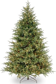 National Tree Company 6.5ft Pre-Lit Fraser Grande Slim Christmas Tree
