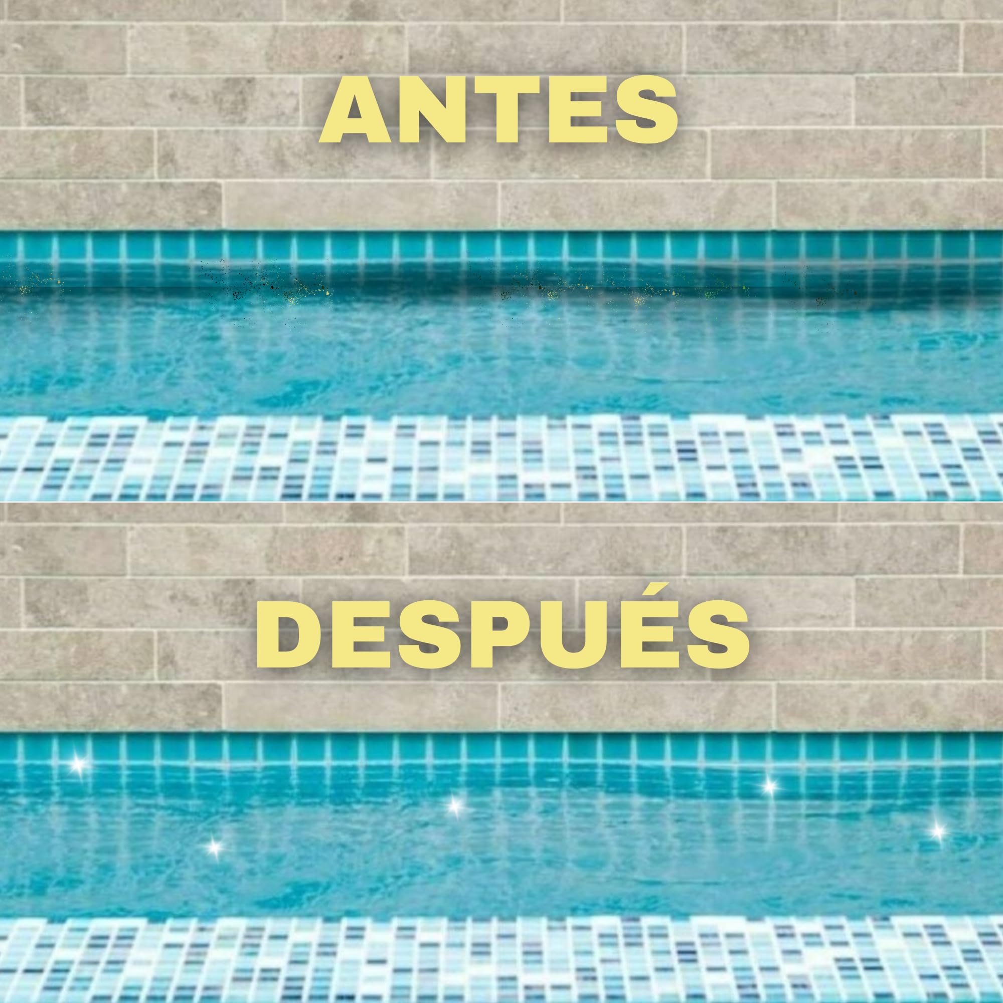 Limpiador Desincrustante para Piscinas – Limpieza Total Profesional | Elimina Suciedad Incrustada, Óxido y Cal | Ideal para Piscinas de Obra, Gresite y Azulejo