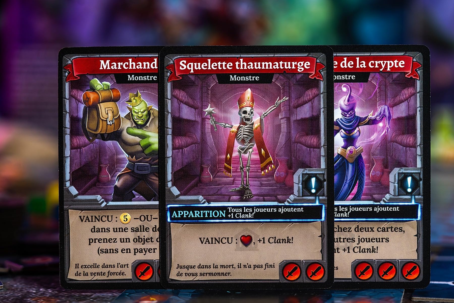 Origames - Clank ! Catacombes - Jeu de Deck Building, Exploration et Prise de Risque - 2 à 4 Joueurs - Français - 85194