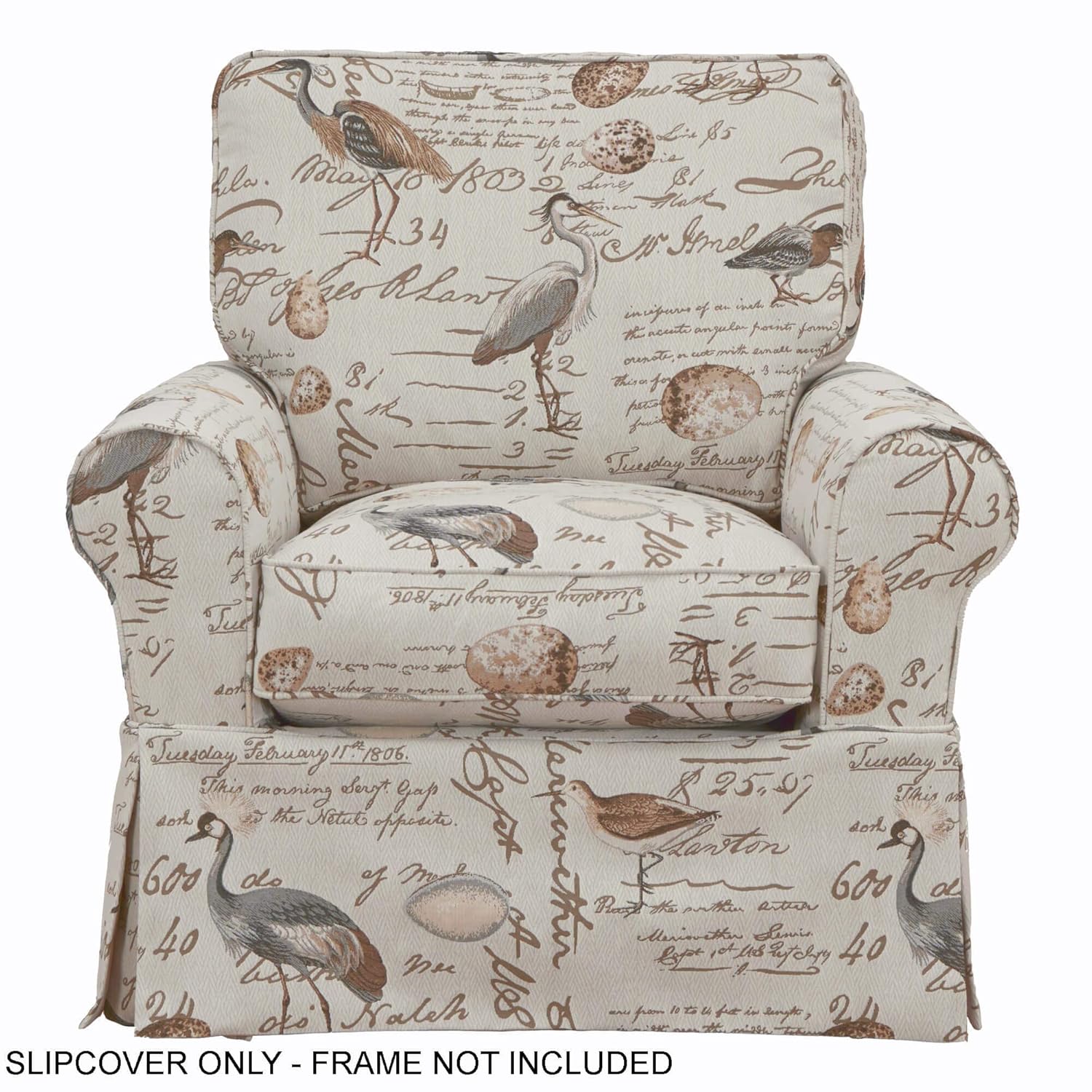 Sunset Trading Horizon Slipcover, Cream/Brown/Gray/Green/Blue