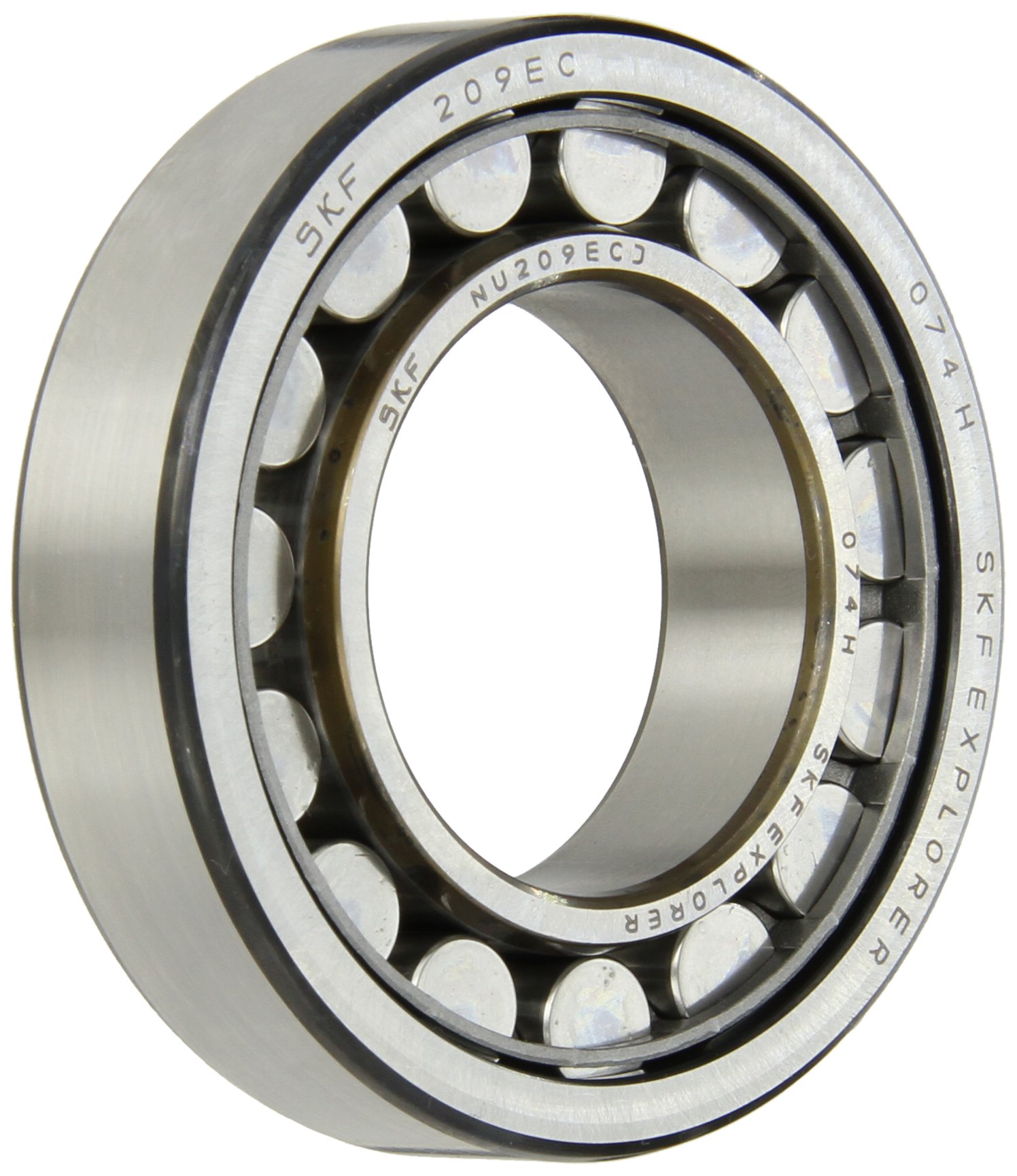 KOEHLER MANUFACTURE (ケーラー) N0.209 SKF NU 209 ECJ Cylindrical Roller Bearing, Removable Inner Ring