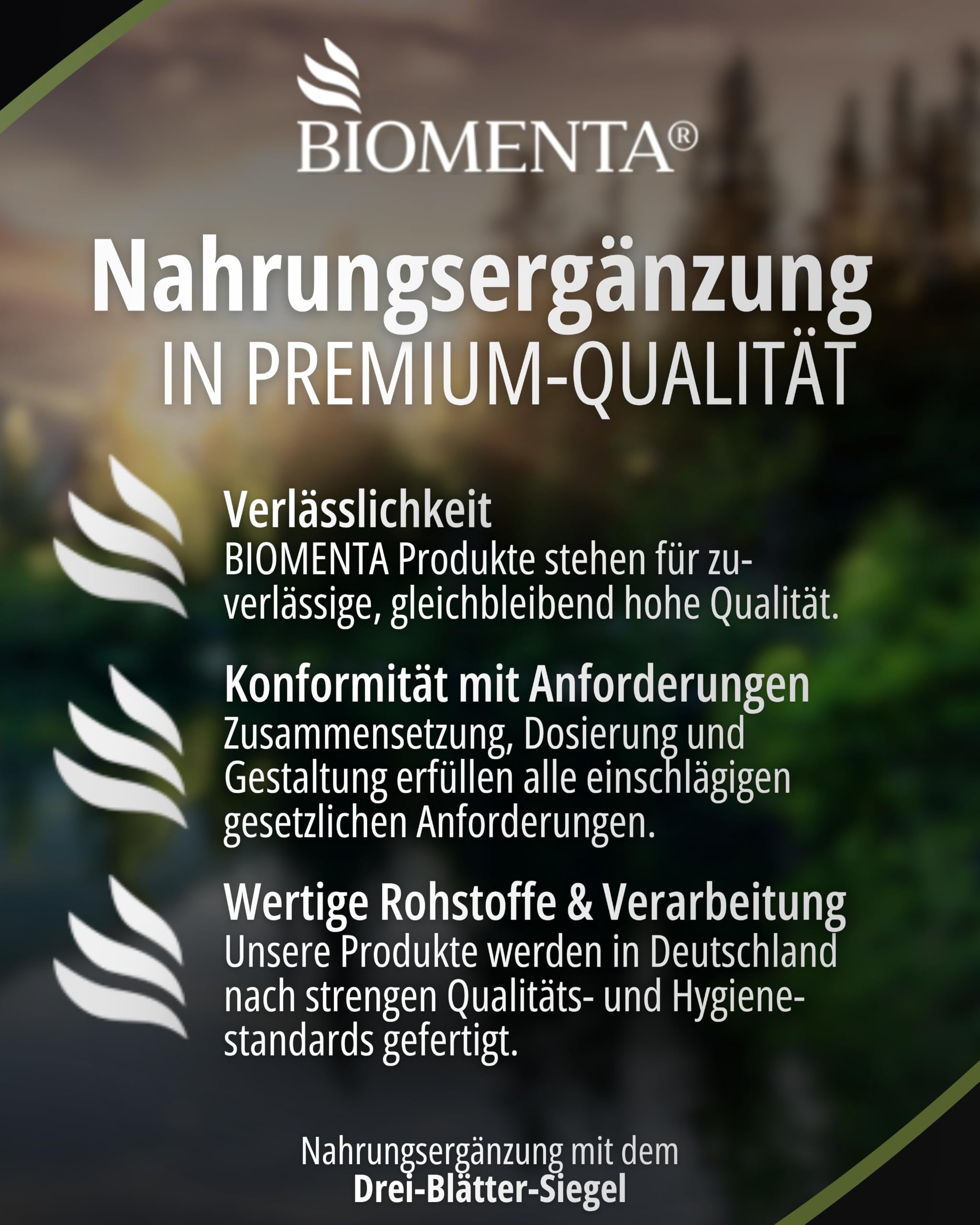 BIOMENTA BIROZYM Enzym Komplex I 180 Kapseln mit 2650 mg reinen Enzymen pro Einheit I 13er Multi Frucht Enzyme mit Bromelain & Papain I Vegetarische Premium Nahrungsergänzungsmittel I Ohne Zusätze