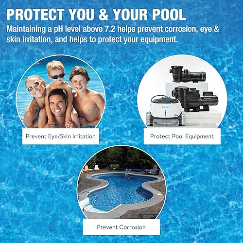 Miniatura 3 de Doheny's pH Plus  Eleva el nivel de pH de tu piscina  Carbonato de soda granularen polvo de grado profesional (ceniza de soda)  Niveles de pH