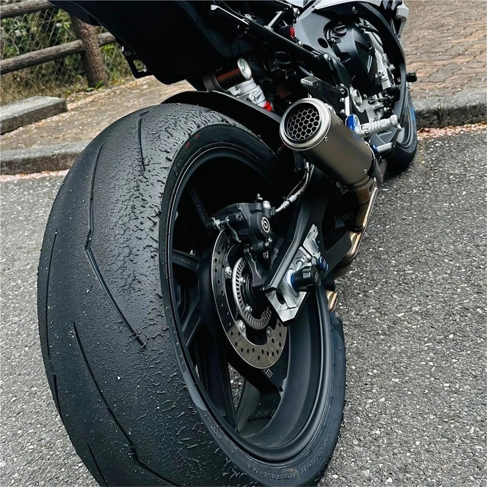bobine cavalletto moto Per BMW S1000RR M1000RR S1000R S1000XR HP4 Ruota Posteriore Del Motociclo Rocker Forcellone Parcheggio Bobine Slider Stand Vite