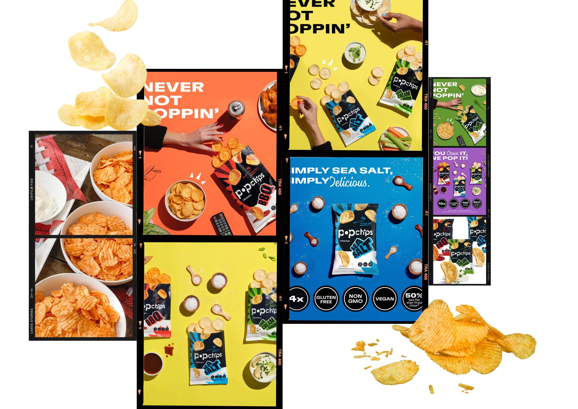 Popcorners And Popchips Variety Pack Healthy Snack Box