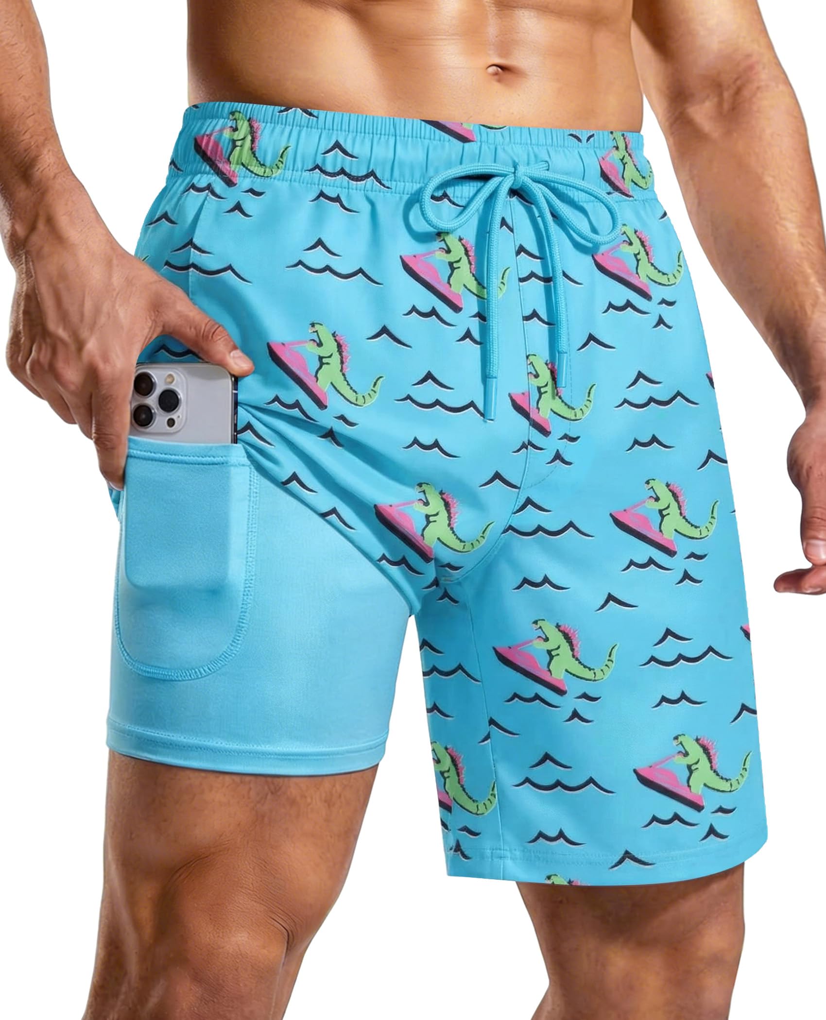 40% OFF CoozySphere Mens Swim Trunks