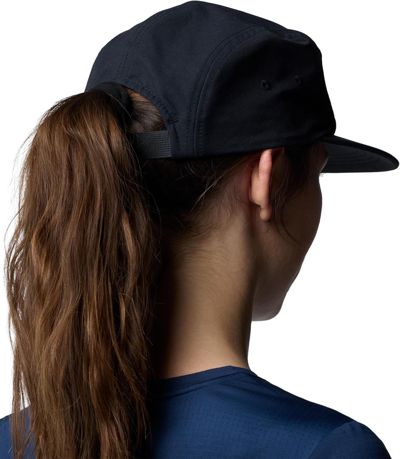 Columbia Creek Side Omni Shield 5 Panel Cap Baseball Flat Brim