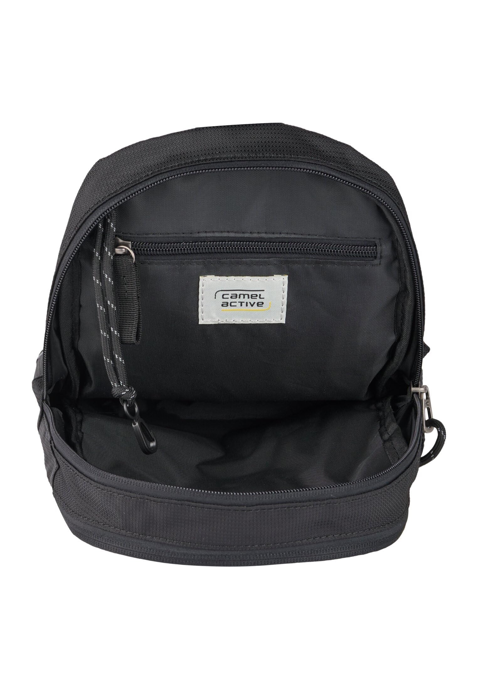 camel active Męski plecak Connect, czarny, czarny, S